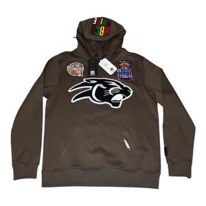 NWT PRO Standard Brown HBCU Basketball Hall of Fame Chris Paul Hoodie Mens LARGE